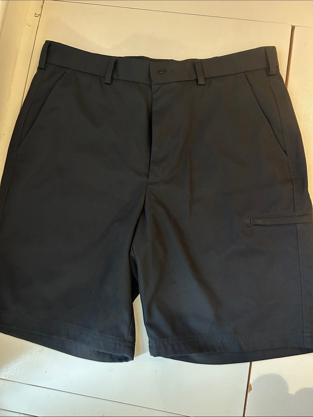 Pebble Beach Men's Black Hybrid Performance Shorts